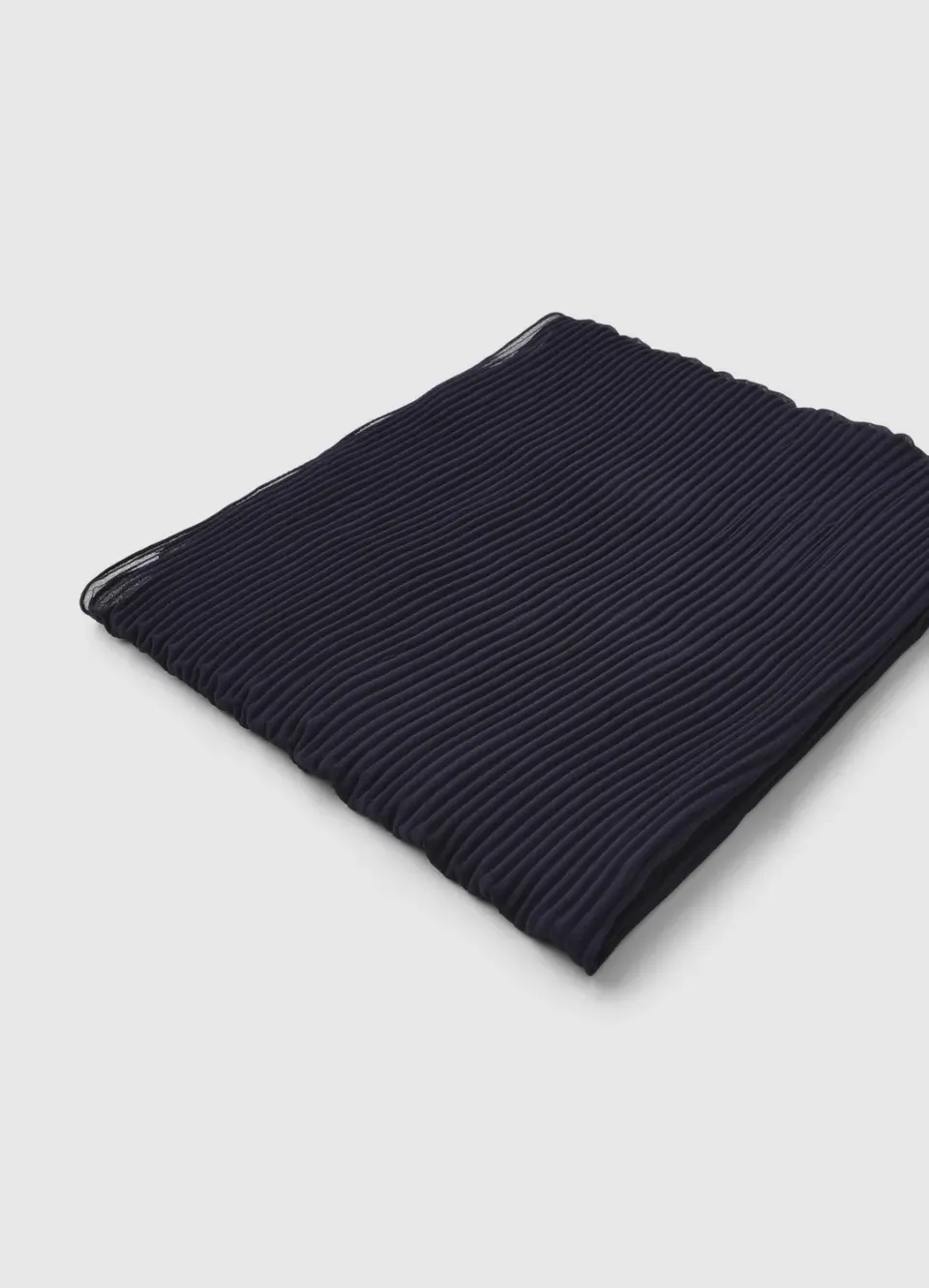 Calliope echarpe plissee femme unie 180 x 50 cm