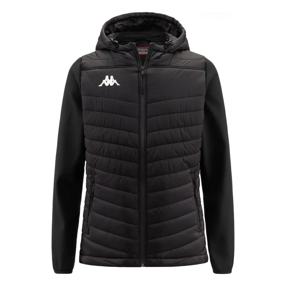 Robe di Kappa Odolon veste hybride noir homme capuche