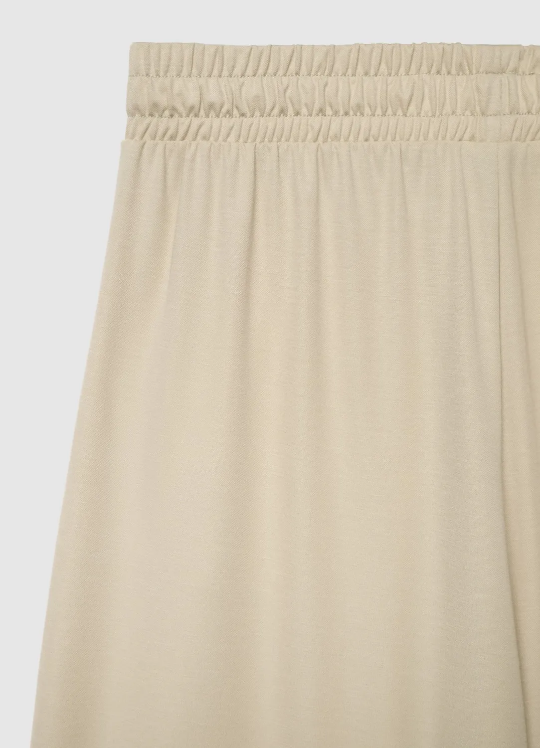 Calliope pantalon crop femme large taille haute