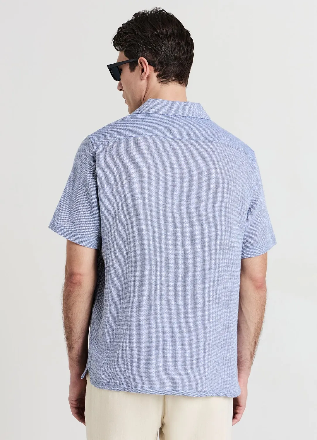 Calliope bowling chemise homme coton manches courtes