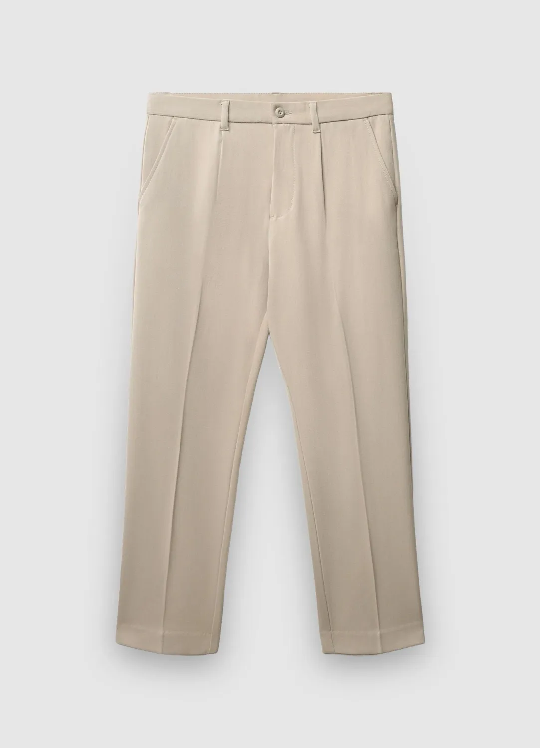 Calliope Pantalon chino homme technique bouton zip