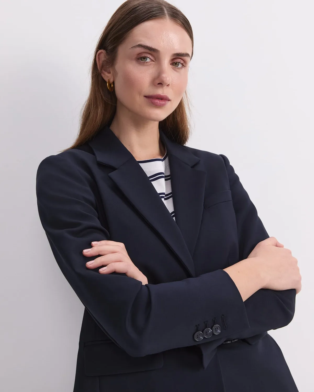 Sportscraft Yvette blazer femme coton stretch tailleur