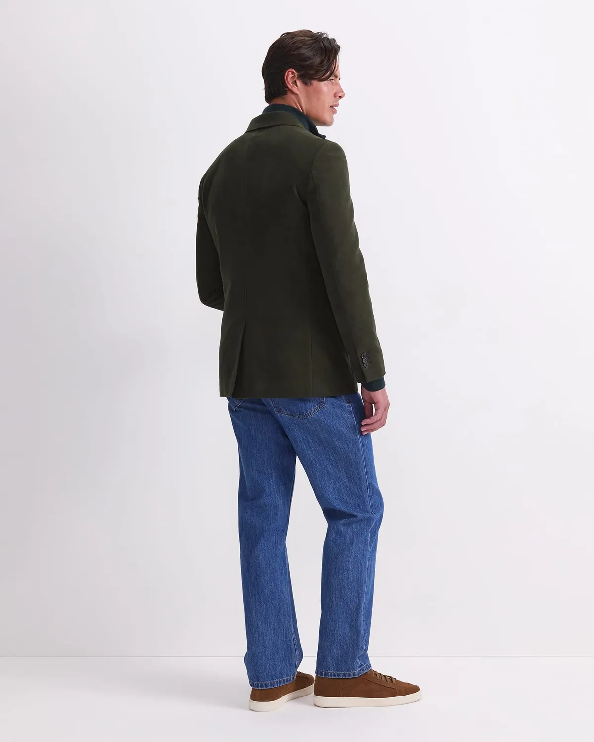 Sportscraft Moleskin blazer homme coton italien