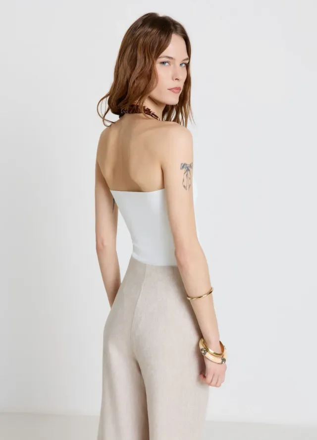 Calliope Body bandeau body femme élastique sans bretelles