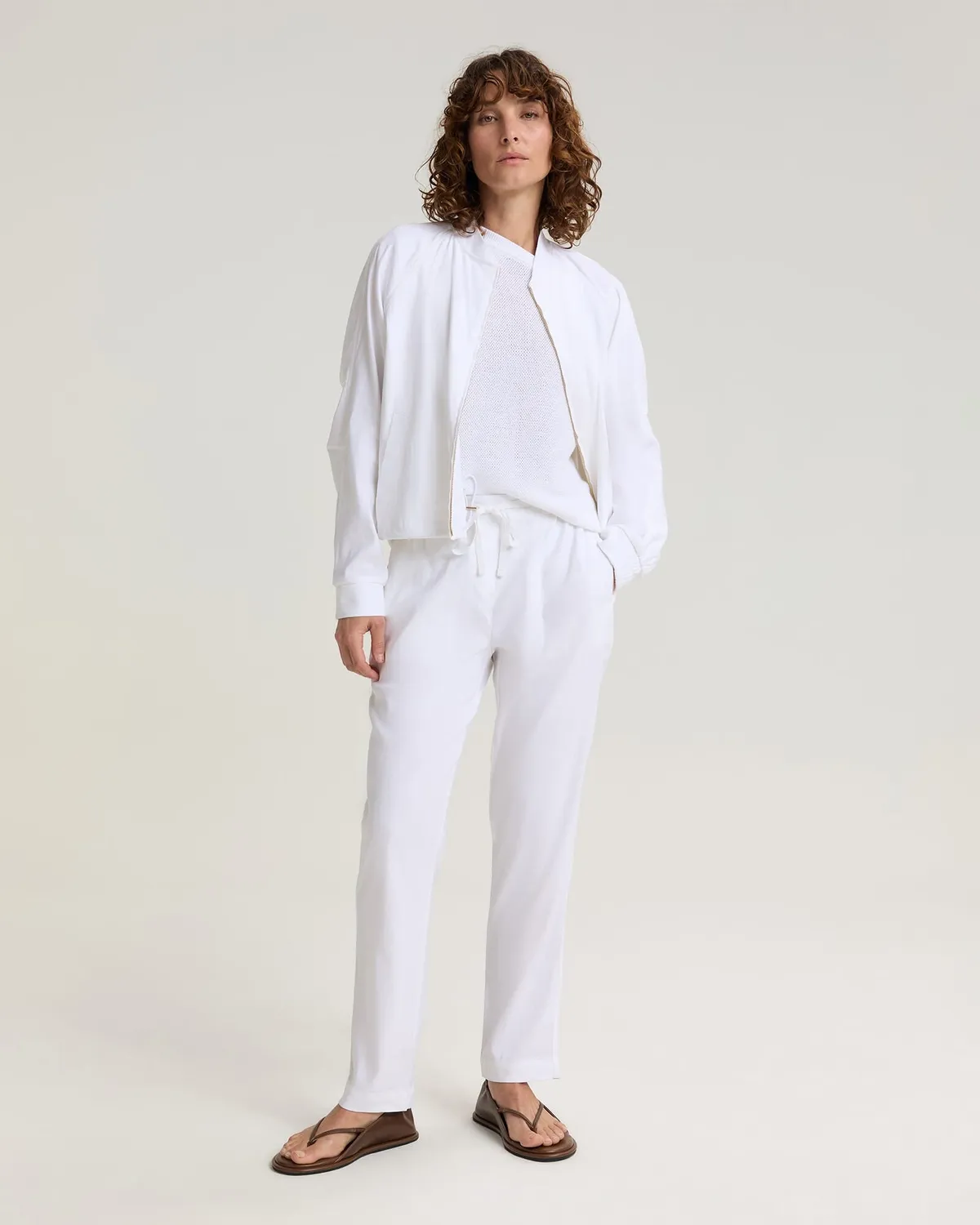 Sportscraft Rosa Linen pantalon taille 8 lin stretch