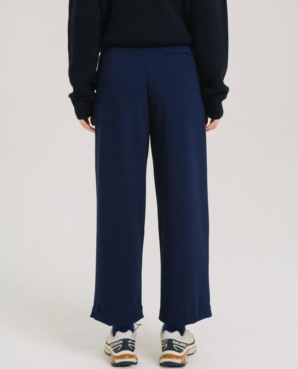 Tinsels Brando Encre pantalon 7/8 crêpe fluide