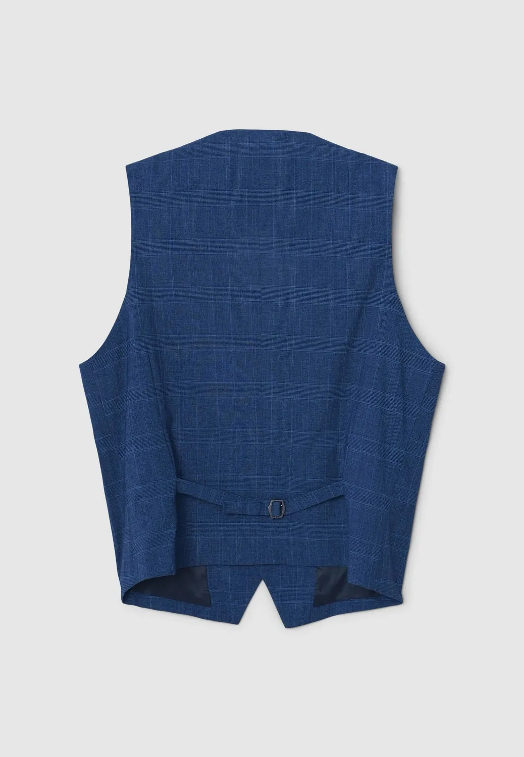 Calliope gilet à carreaux homme coupe regular