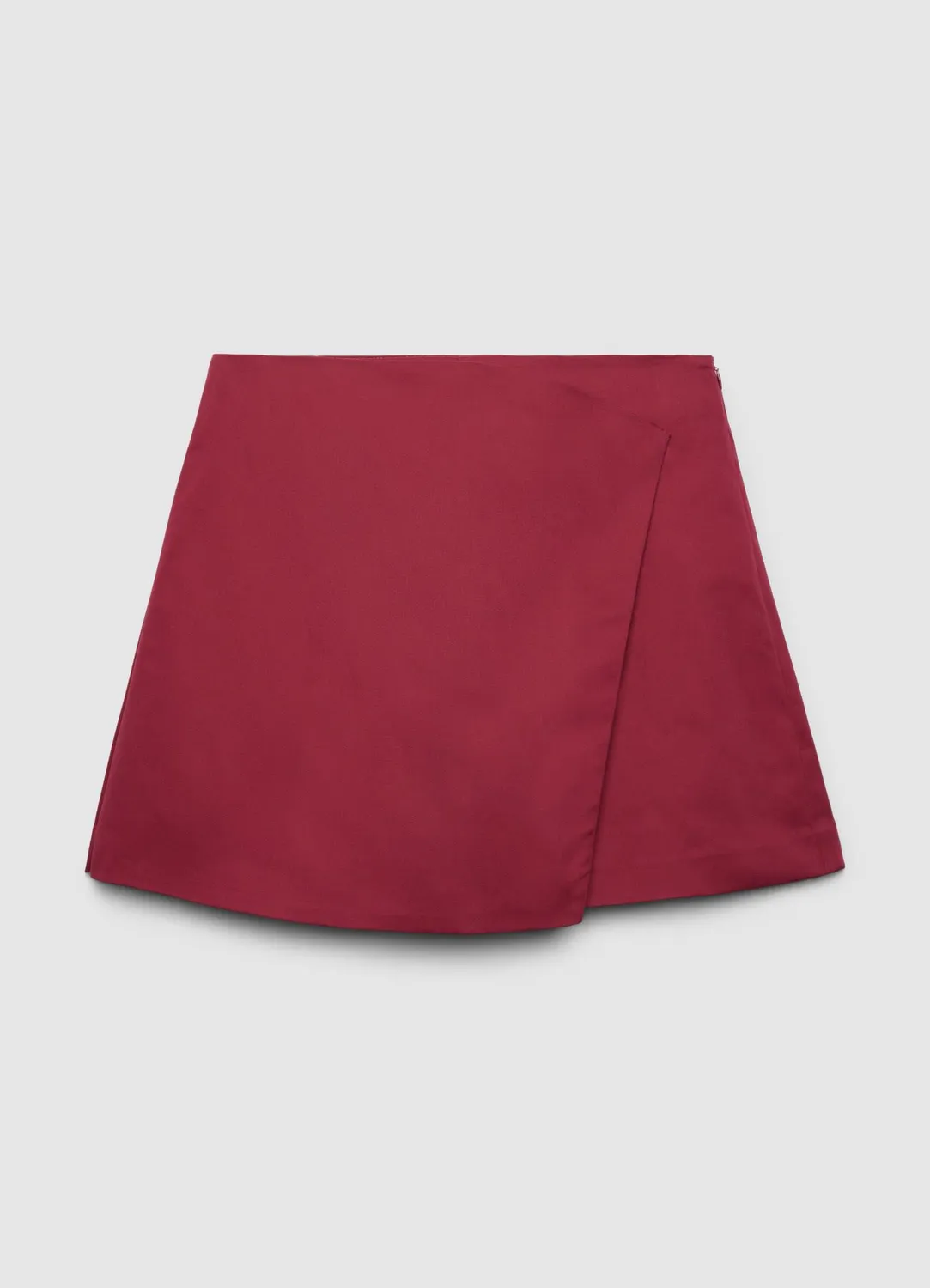 Calliope Portefeuille jupe-short femme taille haute