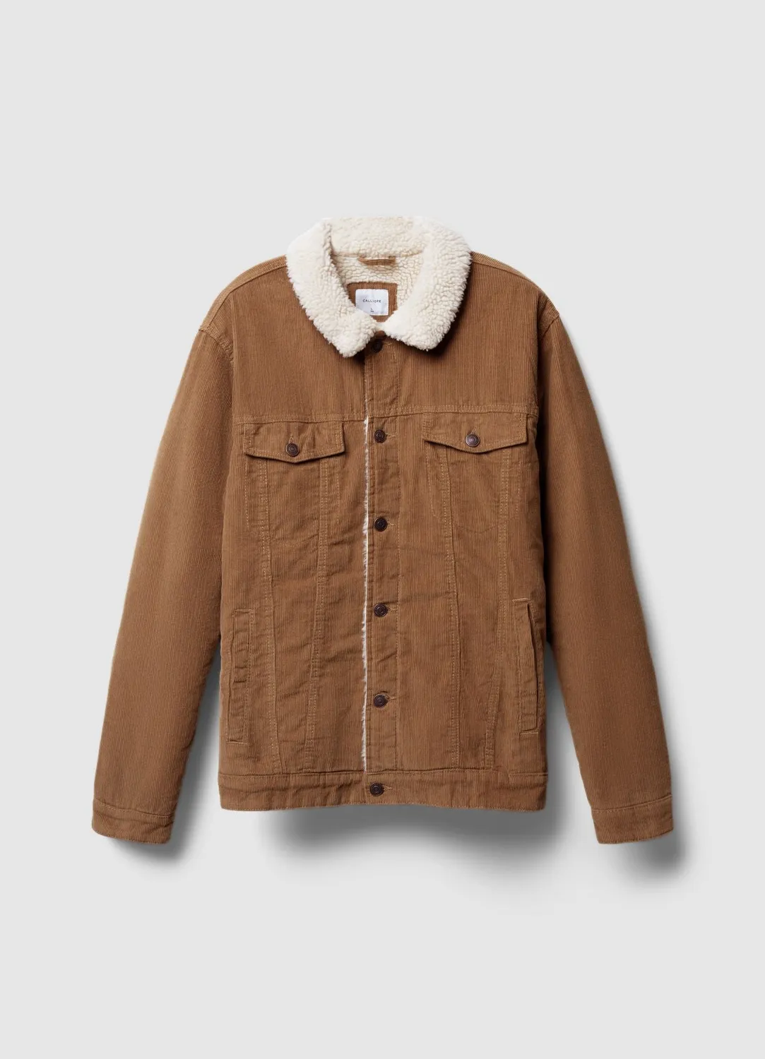 Calliope veste matelassée homme velours taille L