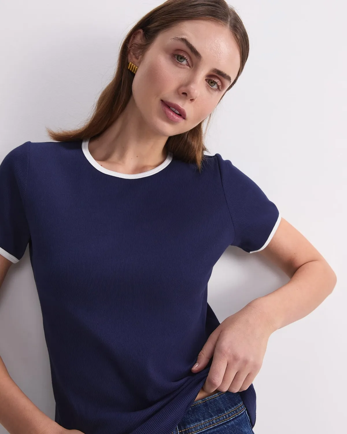 Sportscraft Staple Cotton Blend Tee t-shirt femme coton