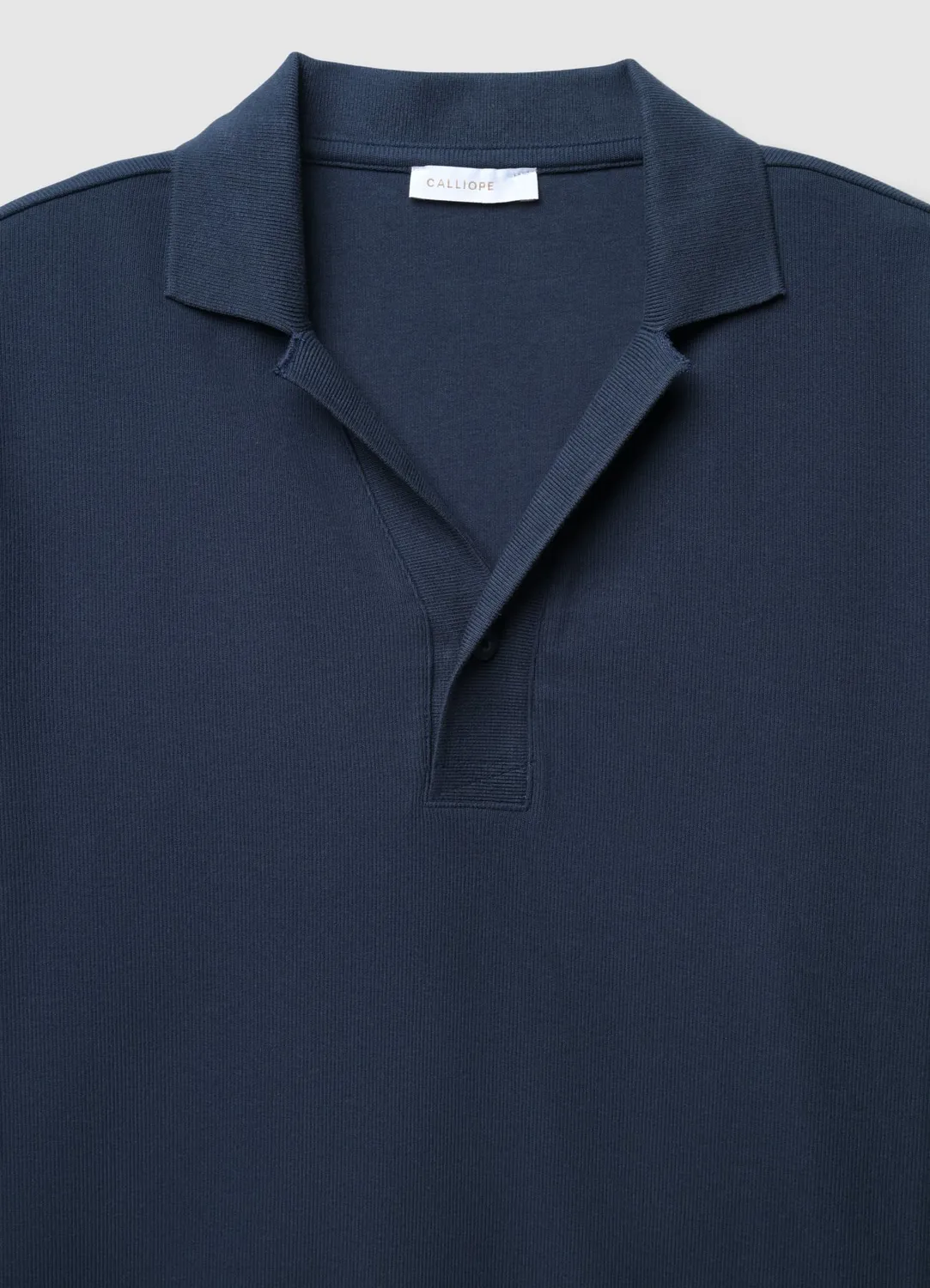 Calliope polo 1 bouton homme coton regular