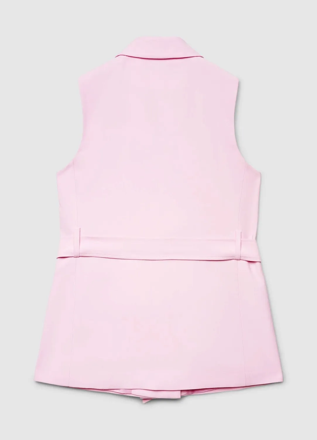Calliope gilet double boutonnage femme à ceinture