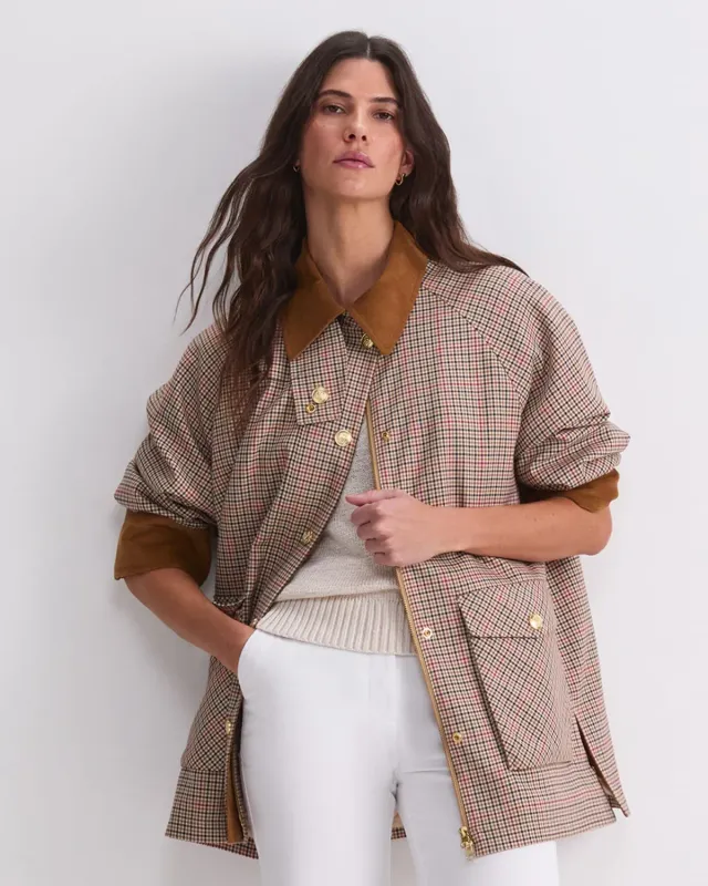 Sportscraft Sara veste matelassée à carreaux