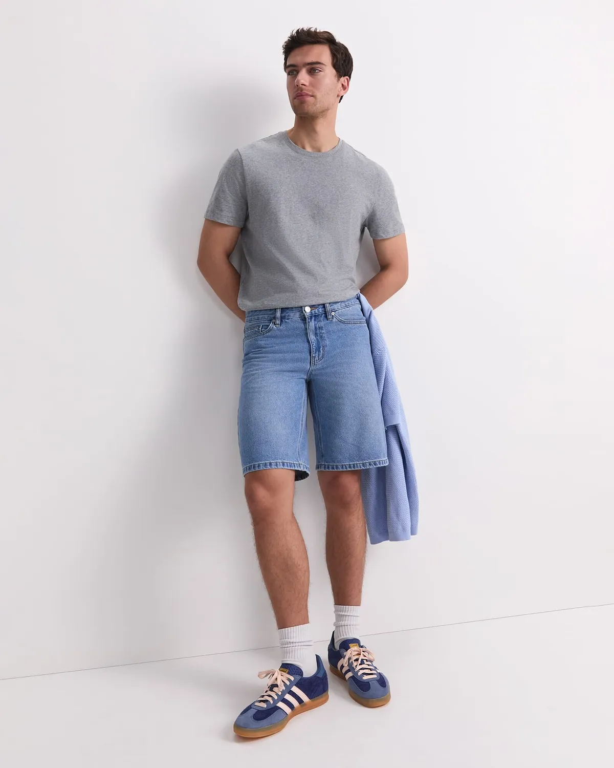 Sportscraft Aaran Denim Short jean indigo homme