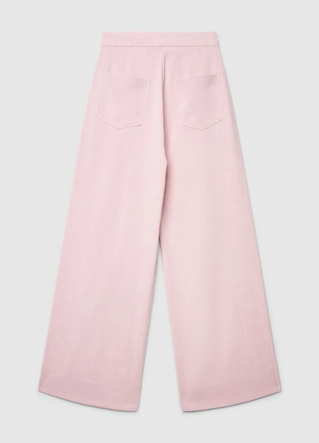 Calliope pantalon palazzo à pinces femme fluide
