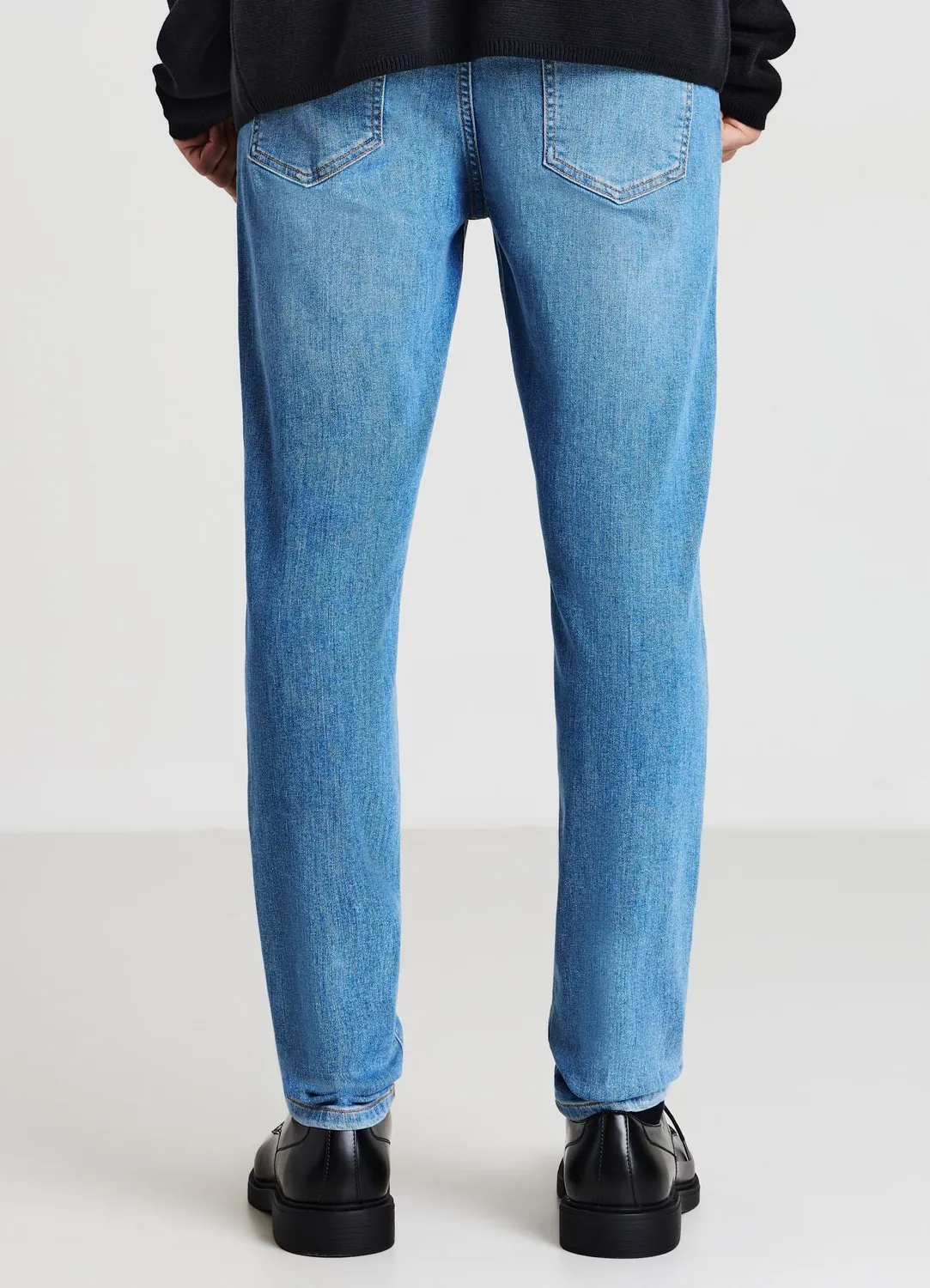Calliope jean skinny homme délavage clair