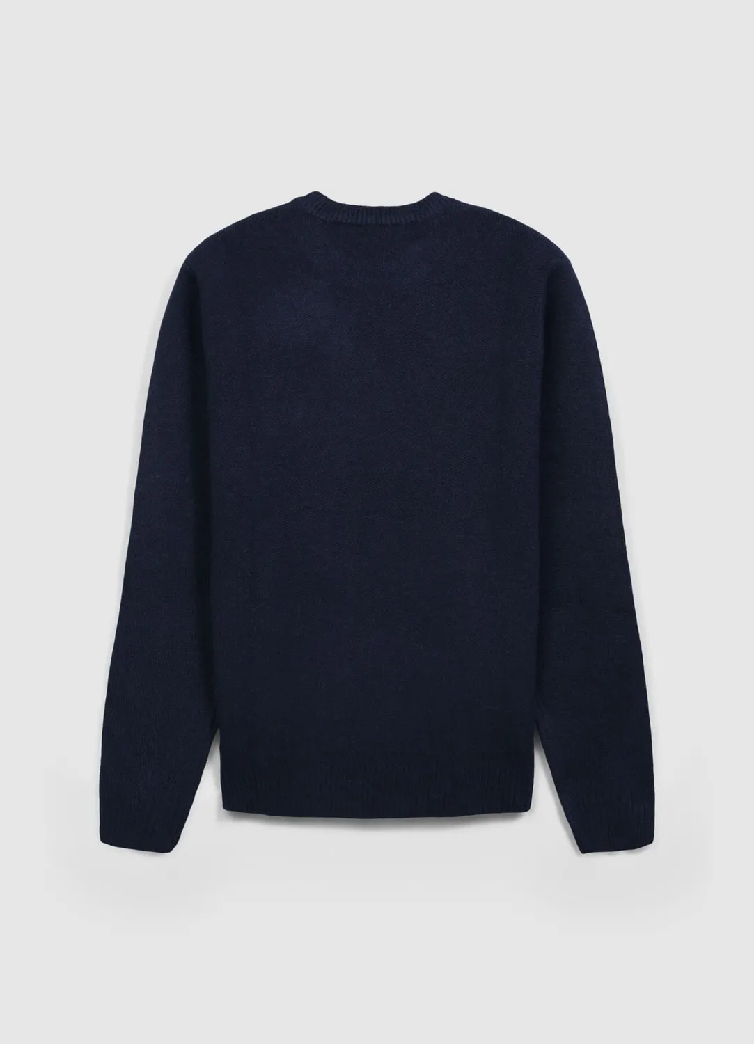 Calliope Pull col rond uni homme manches longues