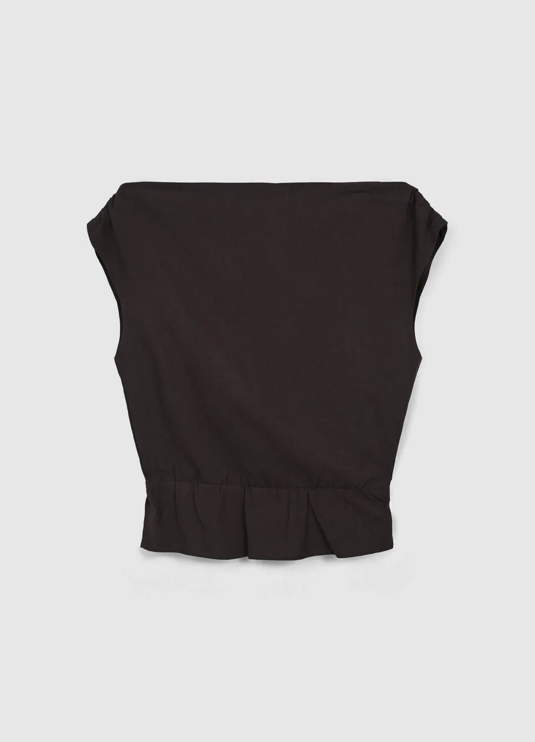 Calliope blouse épaule tombante unie femme