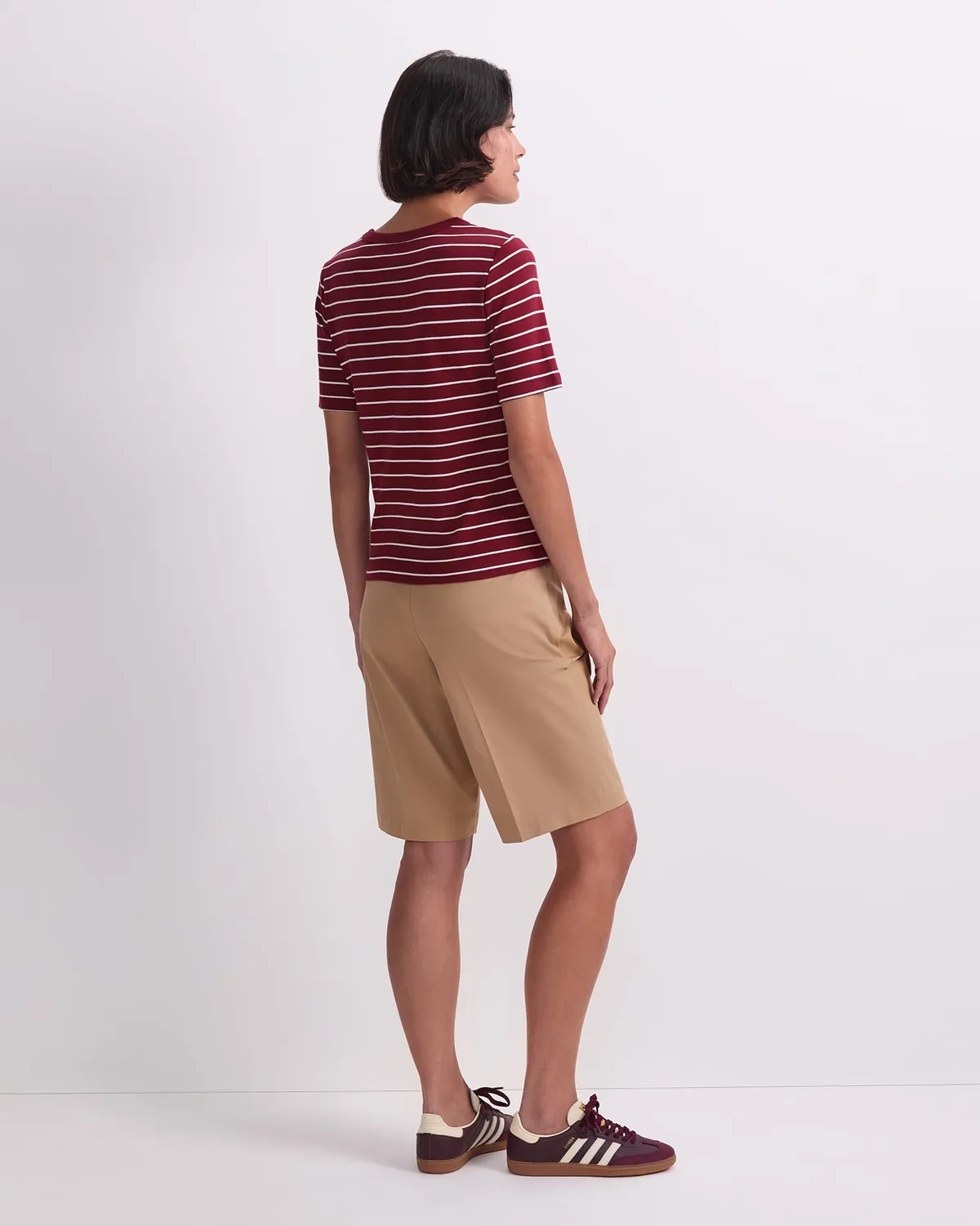 Sportscraft Heidi 120854 tee-shirt rayé femme coton