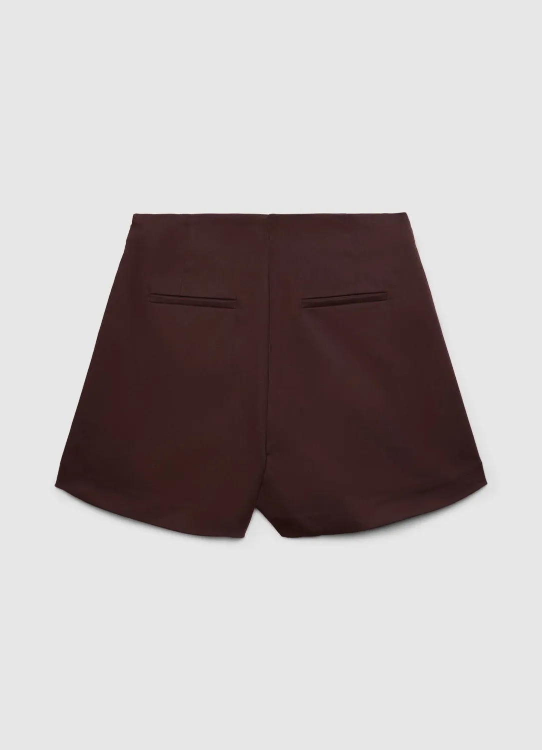 Calliope jupe-short portefeuille femme bureau