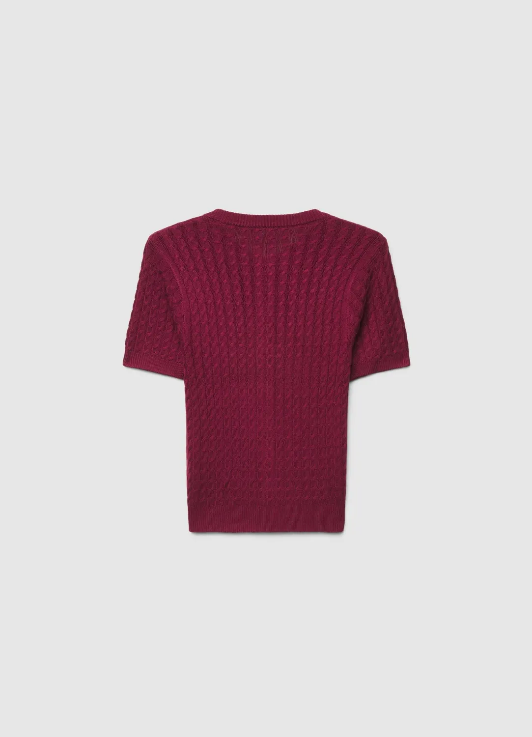 Calliope cardigan torsades boutons bijou femme