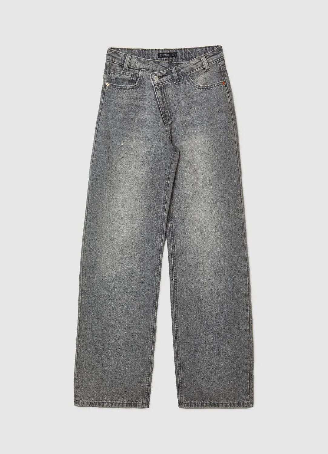 Calliope jean wide leg femme patte asymétrique