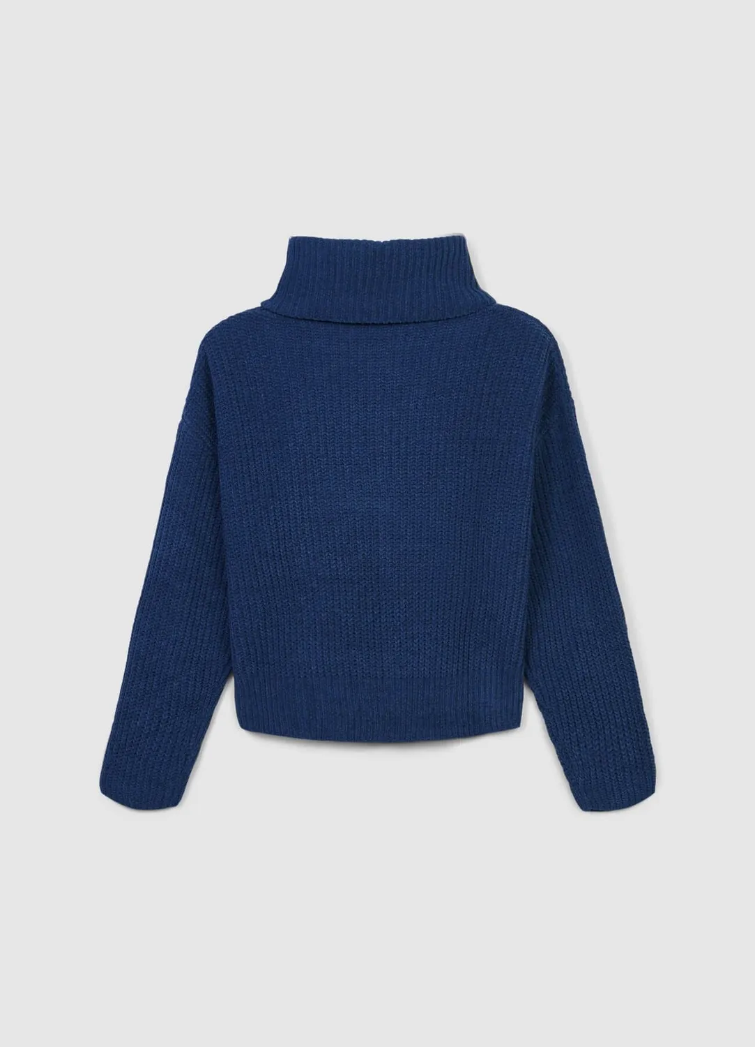Calliope pull col roulé femme maille rasée