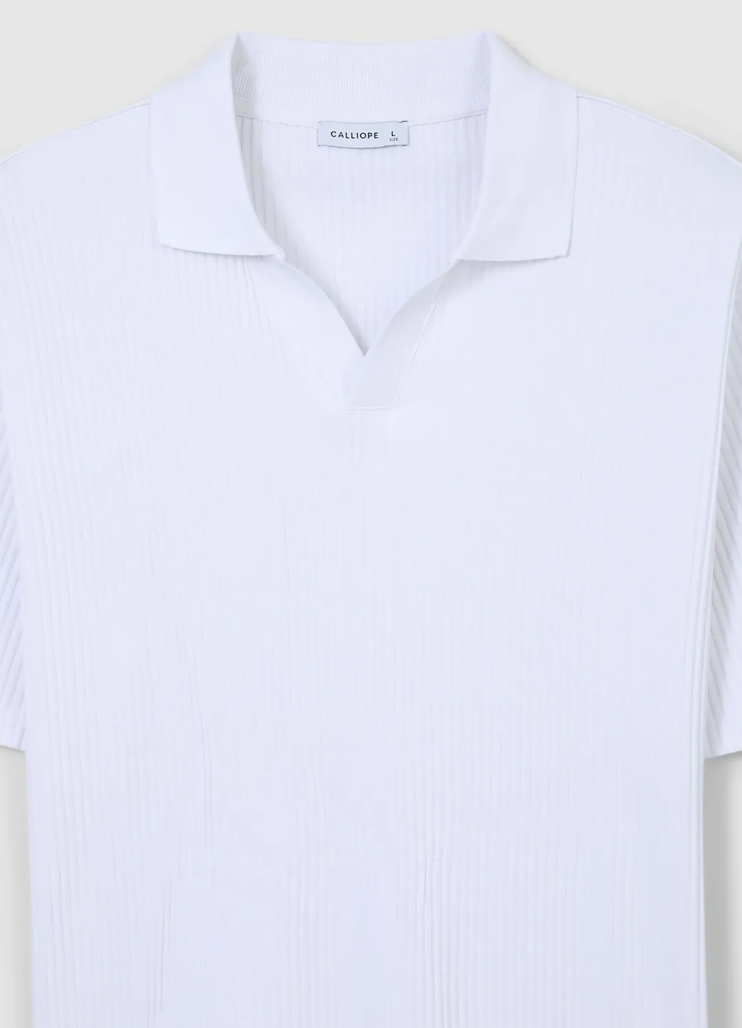 Calliope polo côtelé homme coton regular