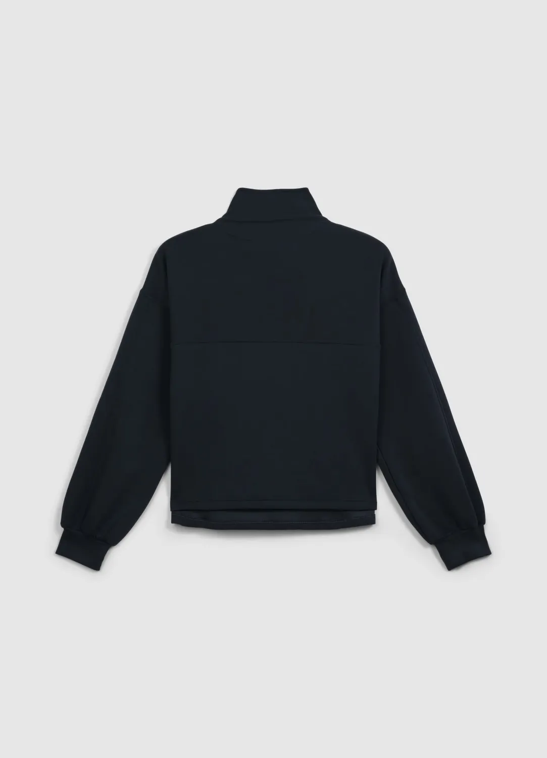 Calliope Sweat femme col montant poche kangourou