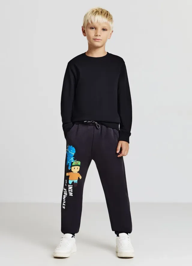 Calliope pantalon jogging enfant imprimé poches