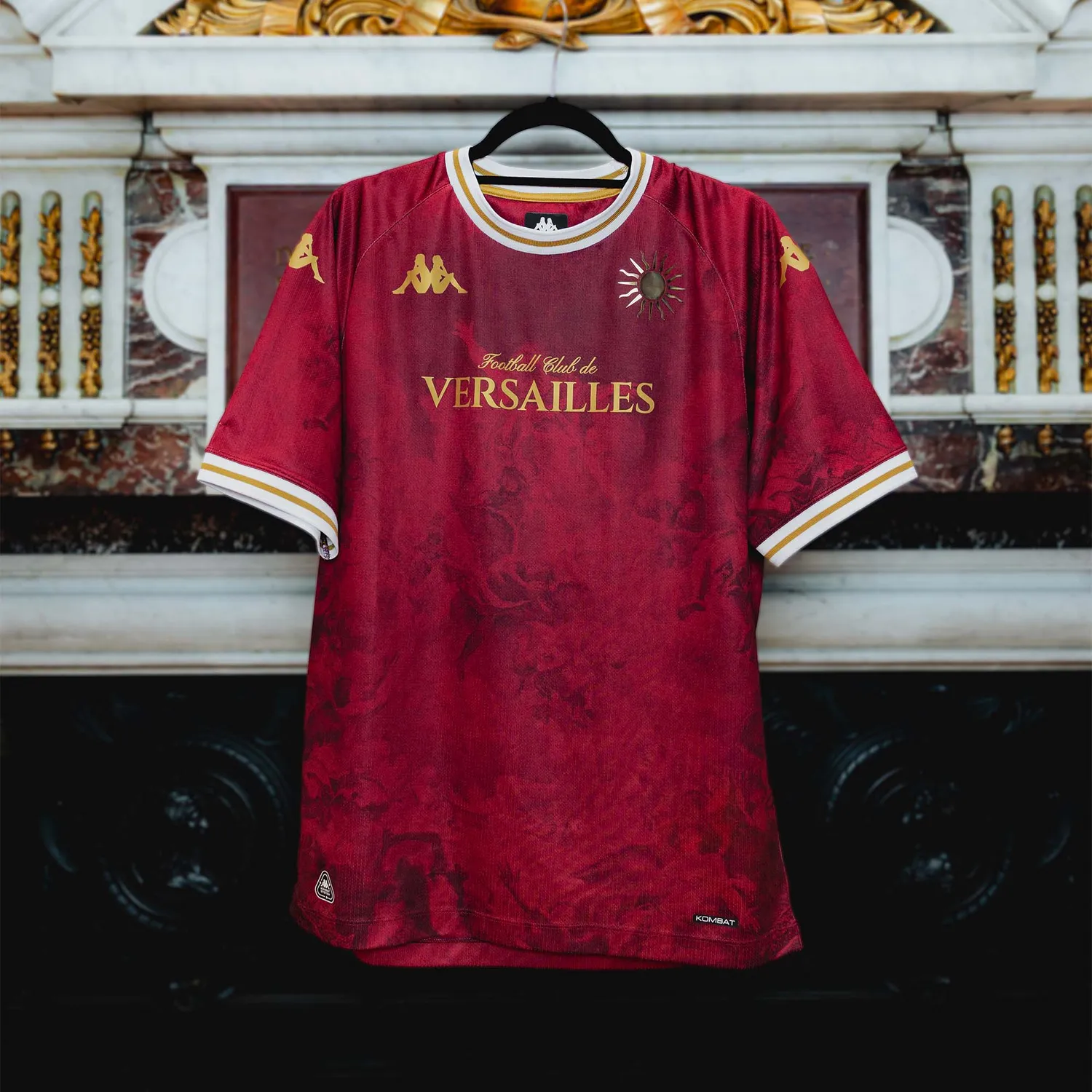 Kappa Kombat Third maillot homme rouge Versailles 26/27