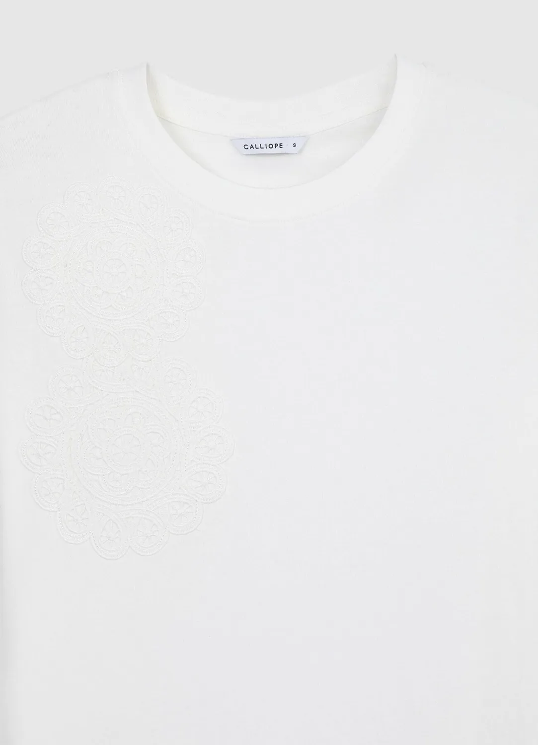 Calliope t-shirt crochet coton femme
