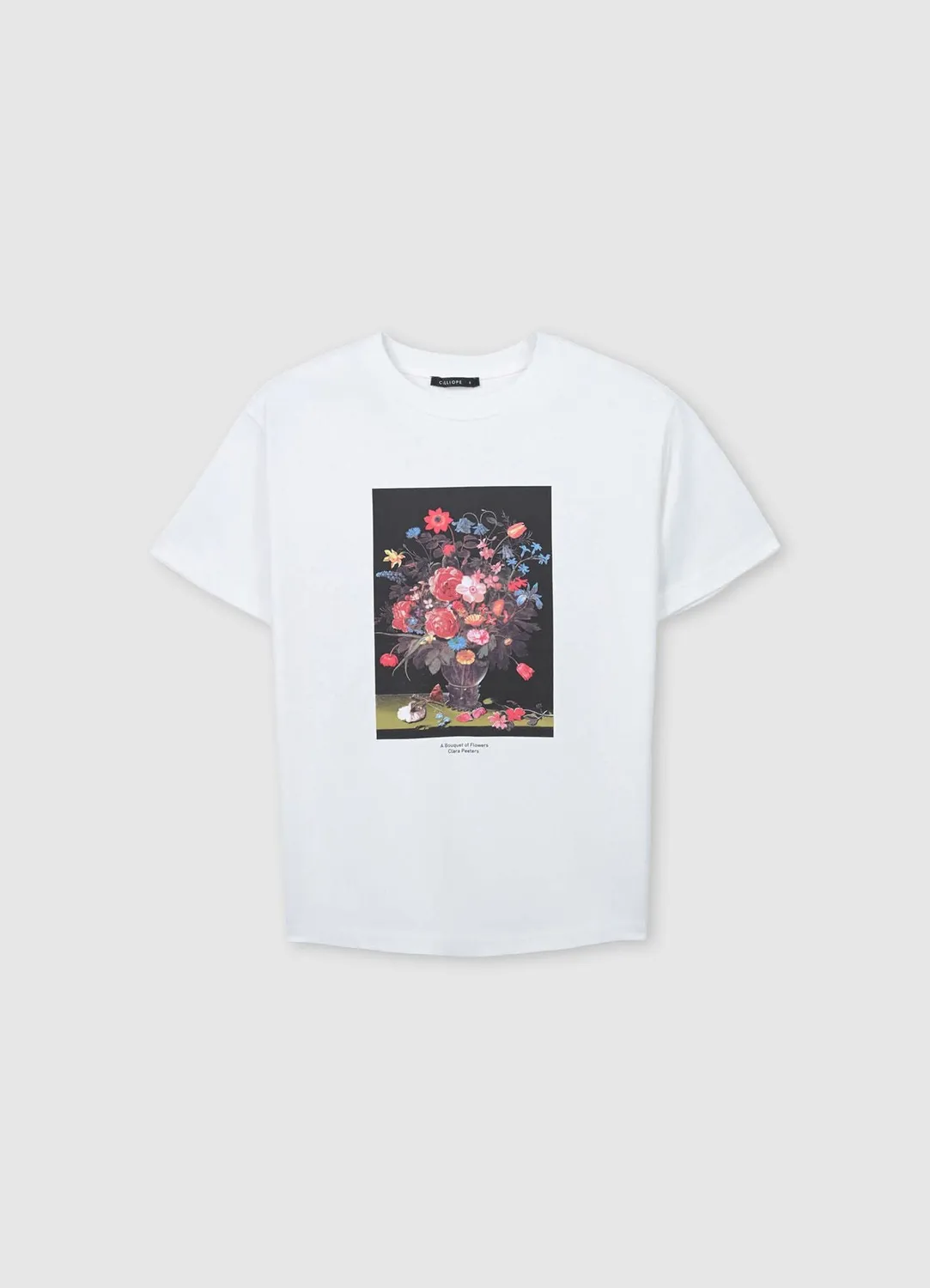 Calliope stampa arte t-shirt femme coton imprimé