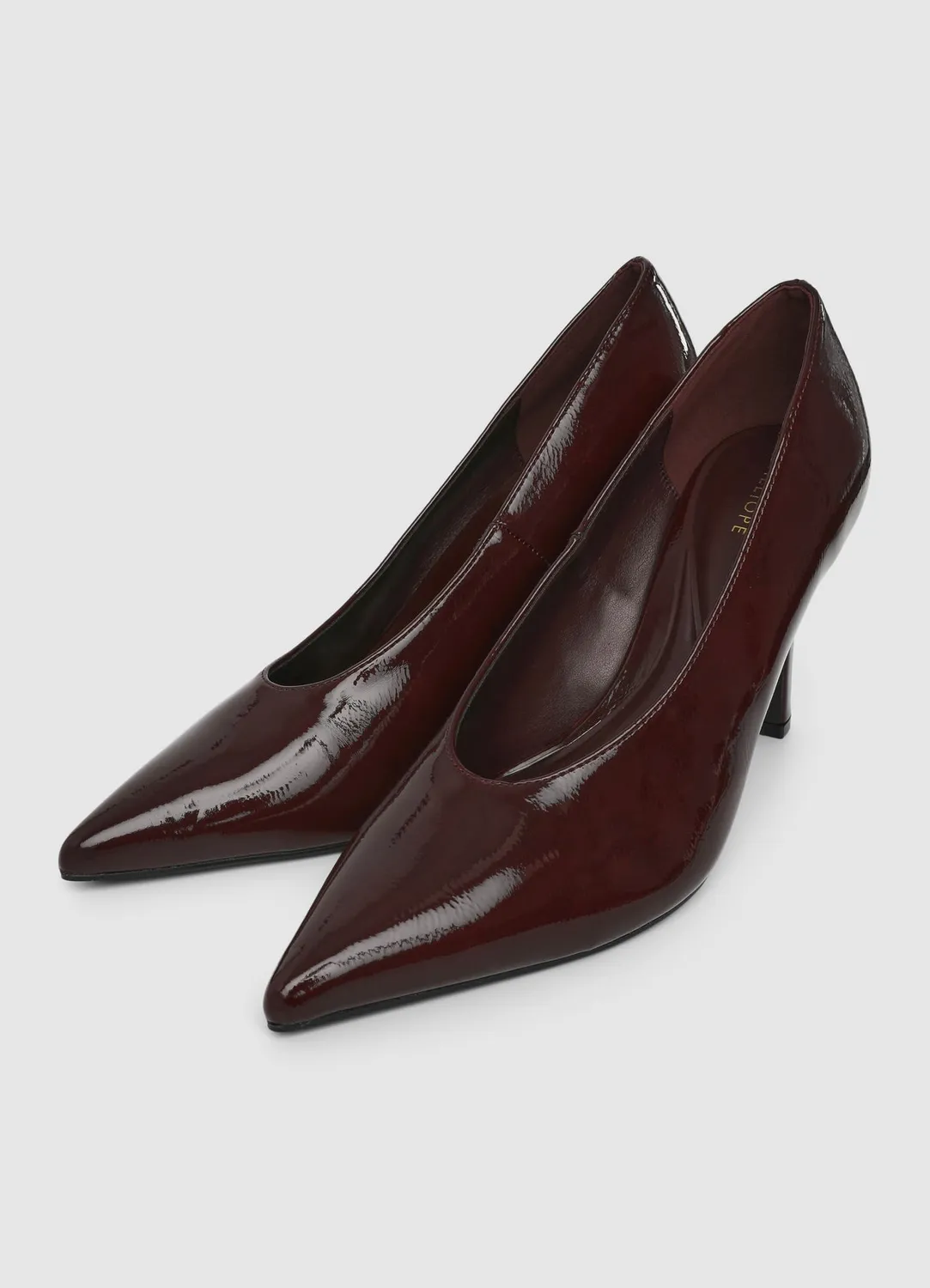 Calliope escarpins pointus talon haut femme