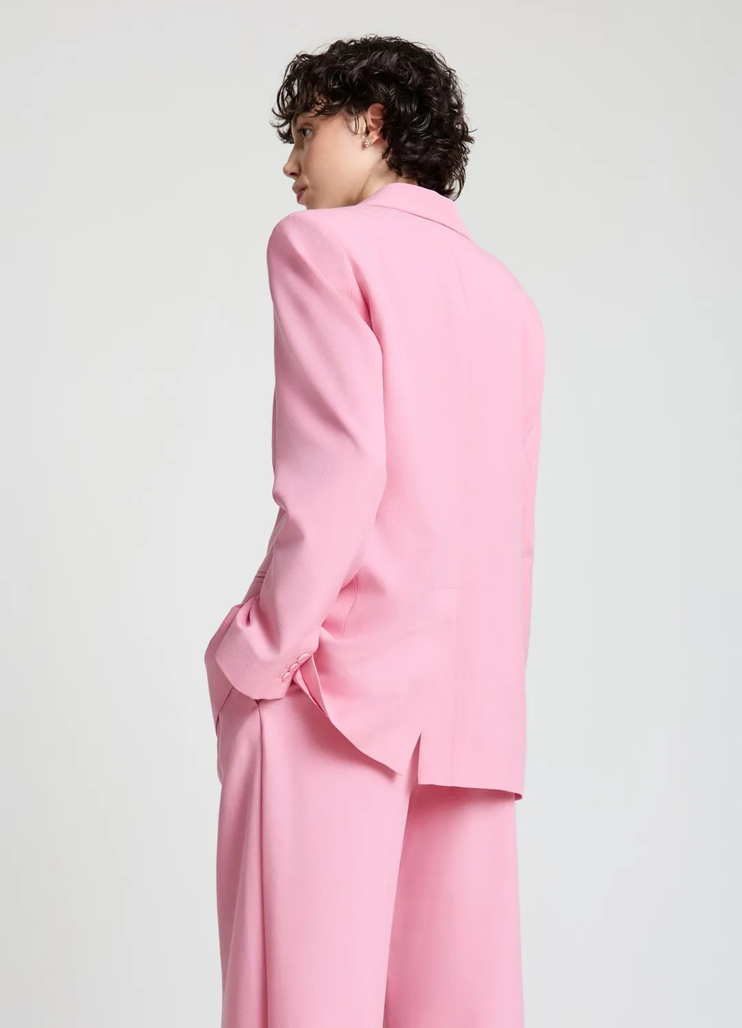 Calliope veste blazer monopetto femme unie