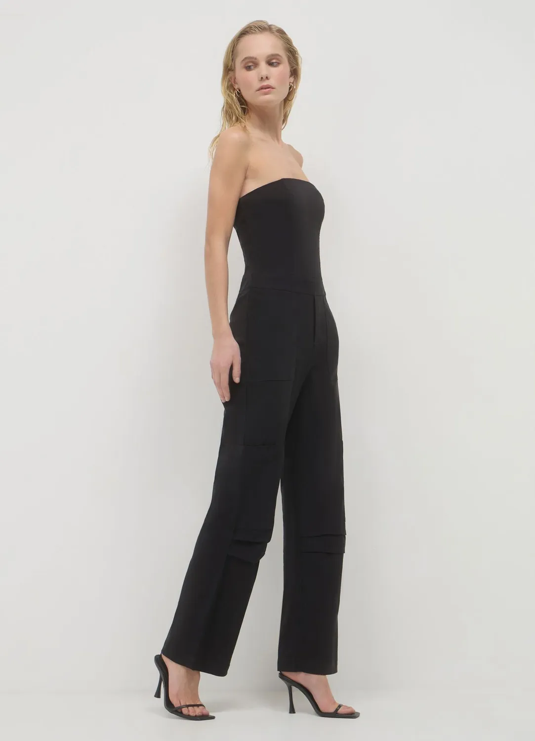 Calliope combinaison cargo longue femme sans manches