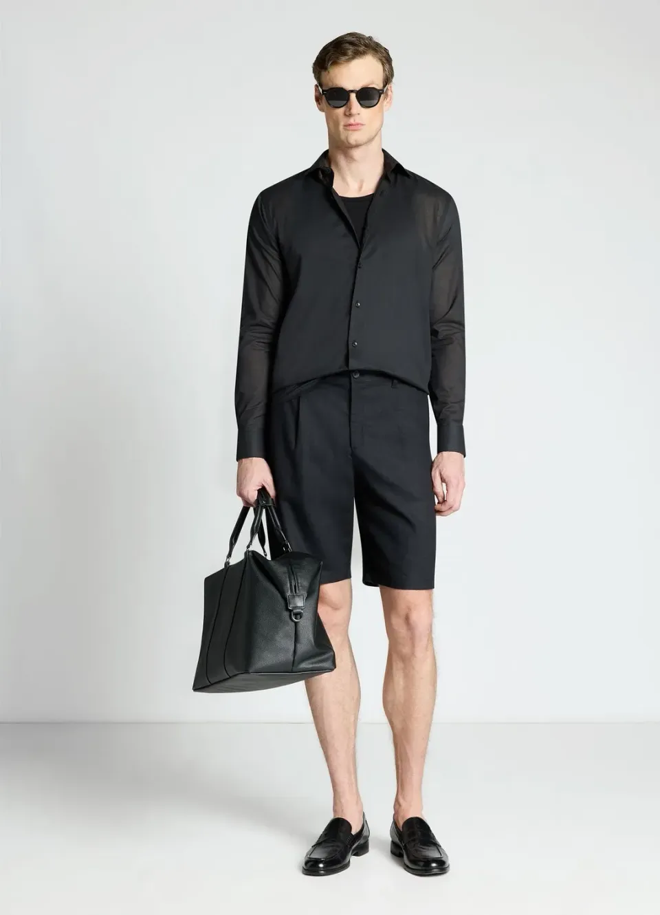 Calliope chemise regular mousseline homme uni