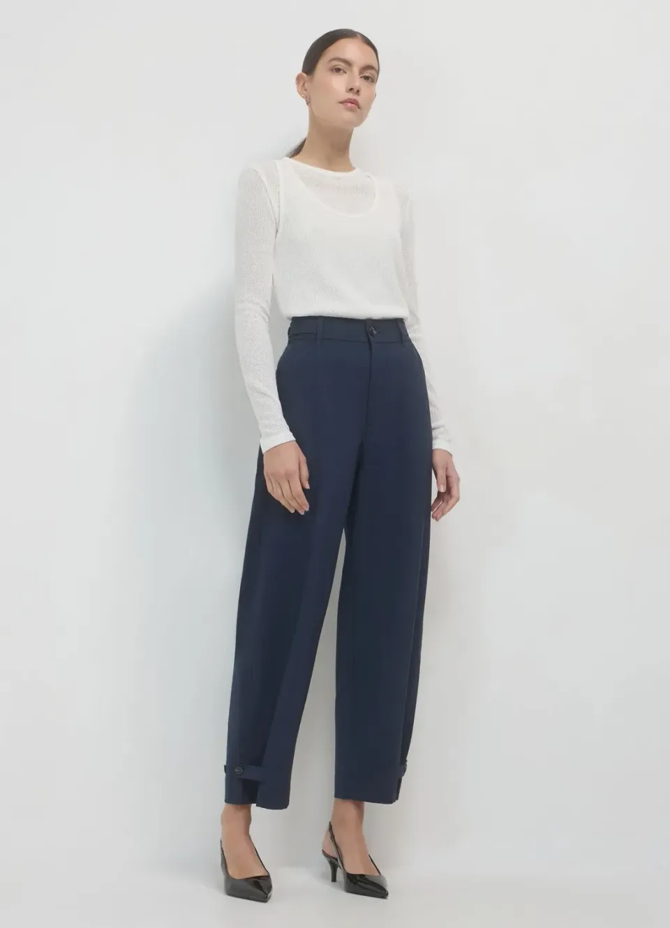 Calliope Balloon Fit Pantalon Femme Regular