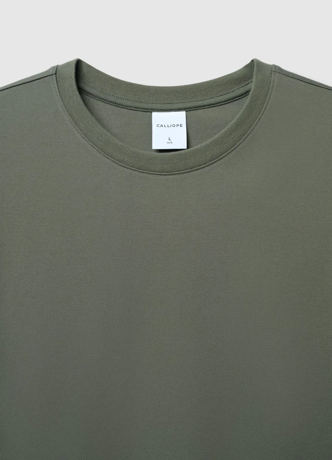 Calliope Sweat col rond uni sweat homme coton