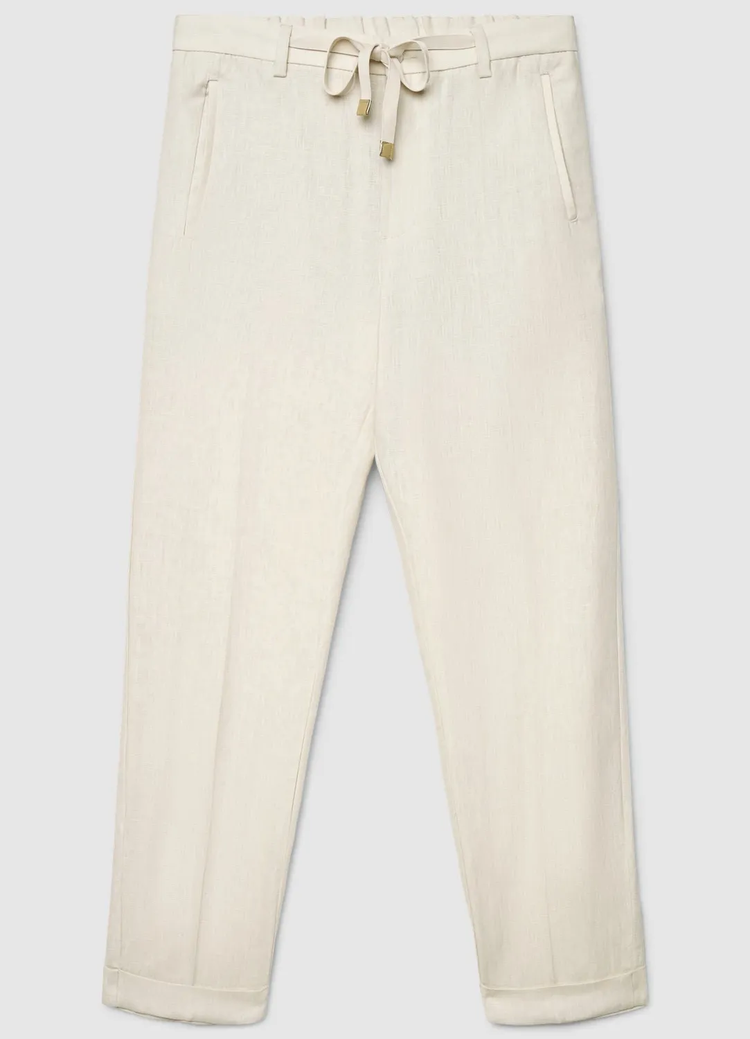 Calliope pantalon lin homme cordon large