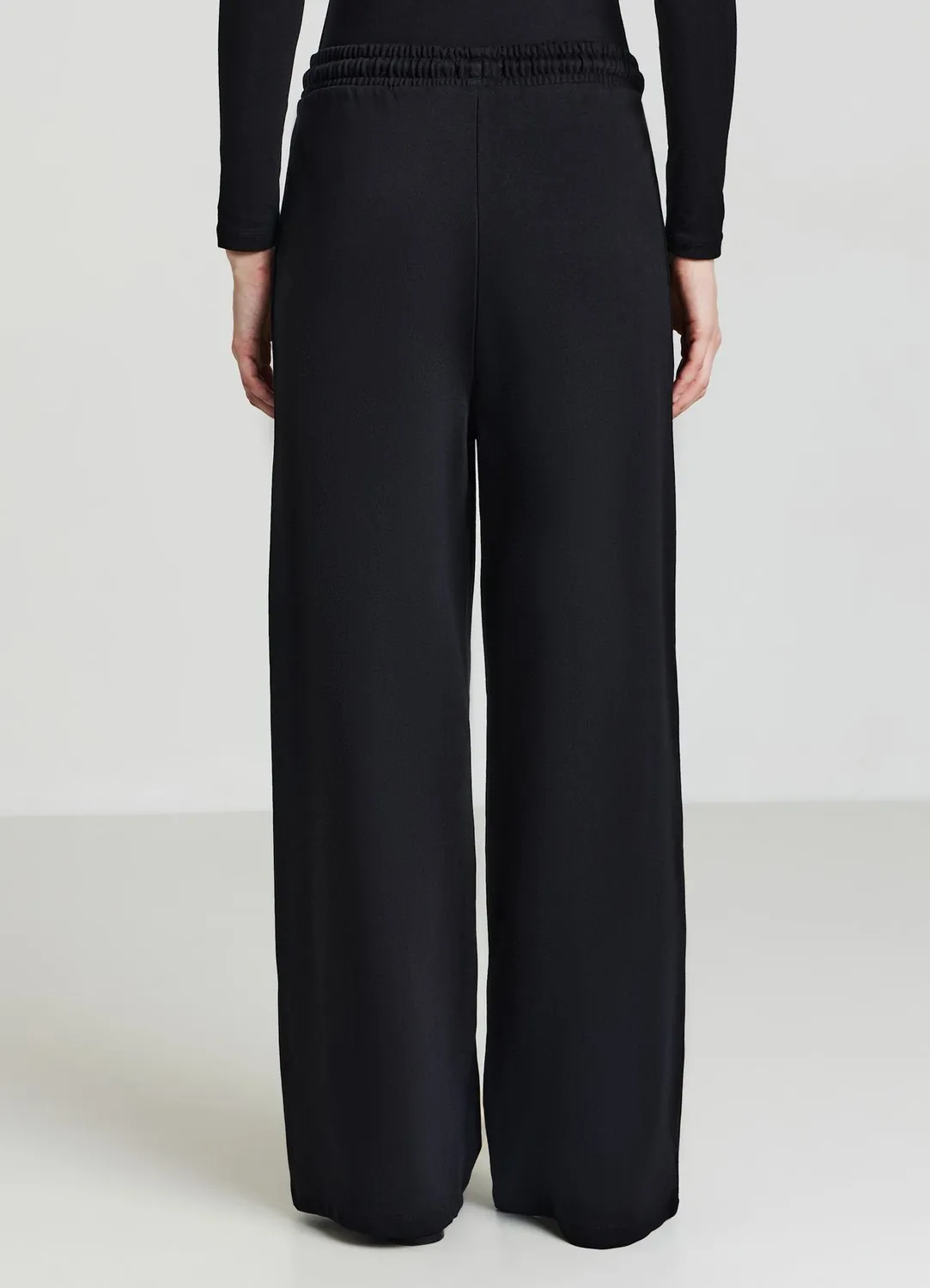 Calliope pantalon jogging large palazzo taille élastique