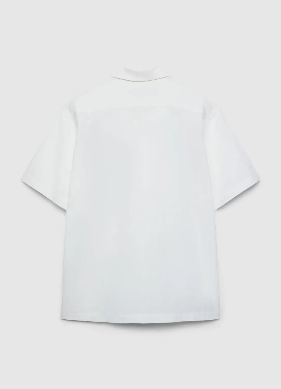 Calliope chemise bowling homme broderie florale manches courtes