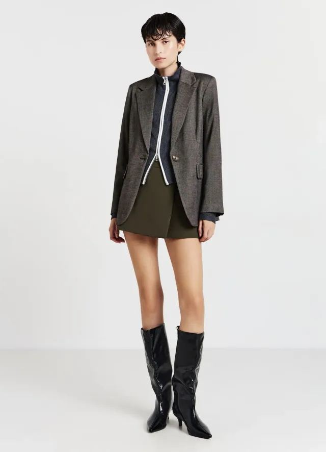 Calliope Jupe-short à panneau frontal femme