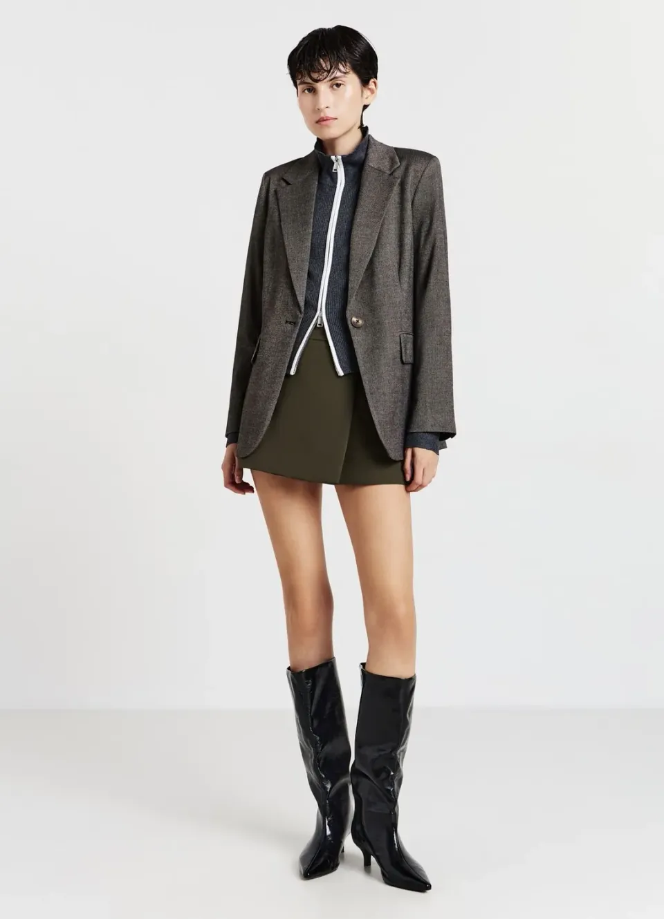Calliope Jupe-short à panneau frontal femme