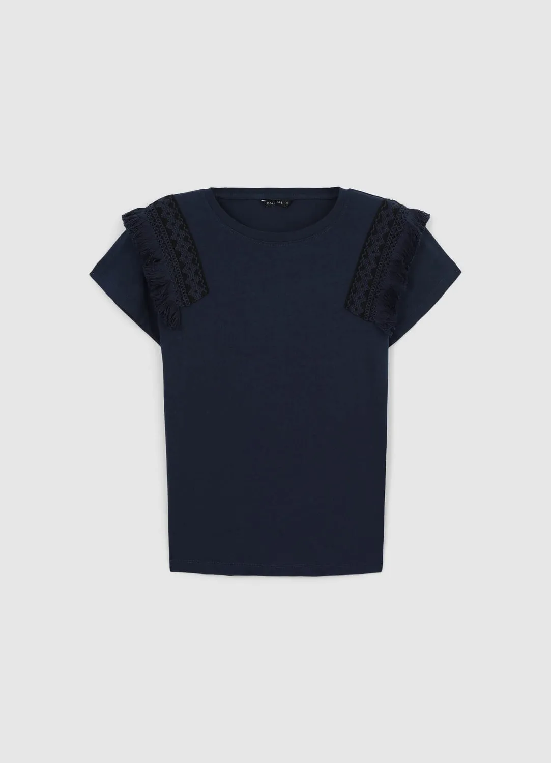 Calliope t-shirt galon femme coton regular