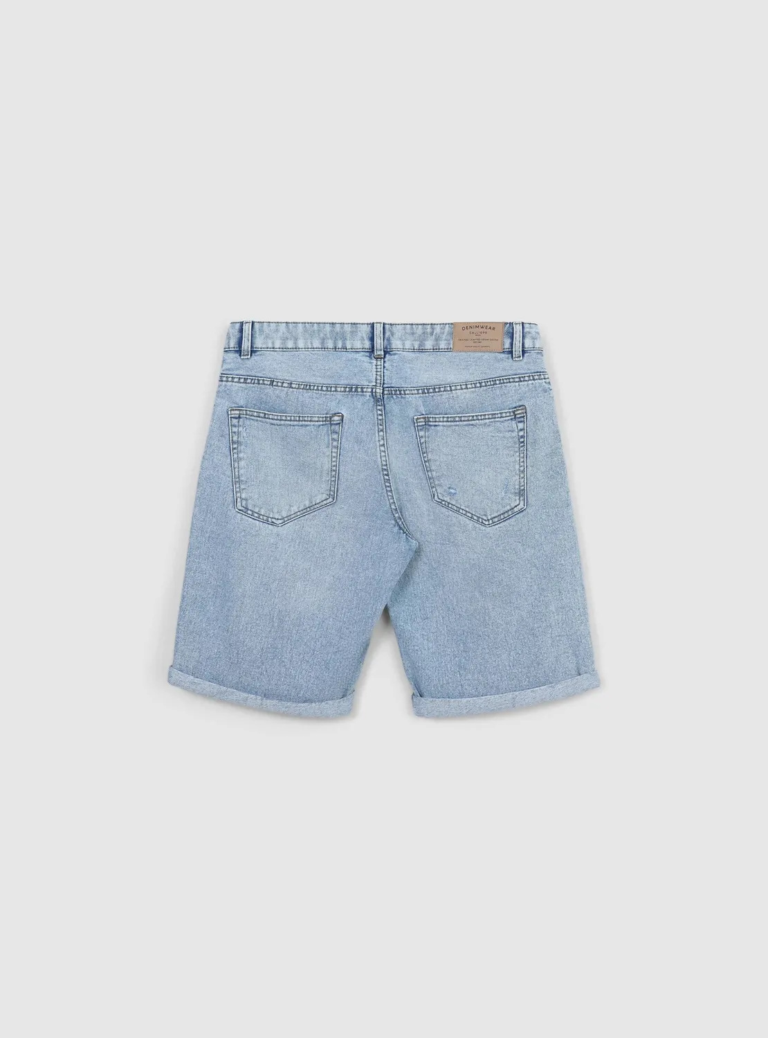 Calliope short jean homme déchiré regular 5 poches
