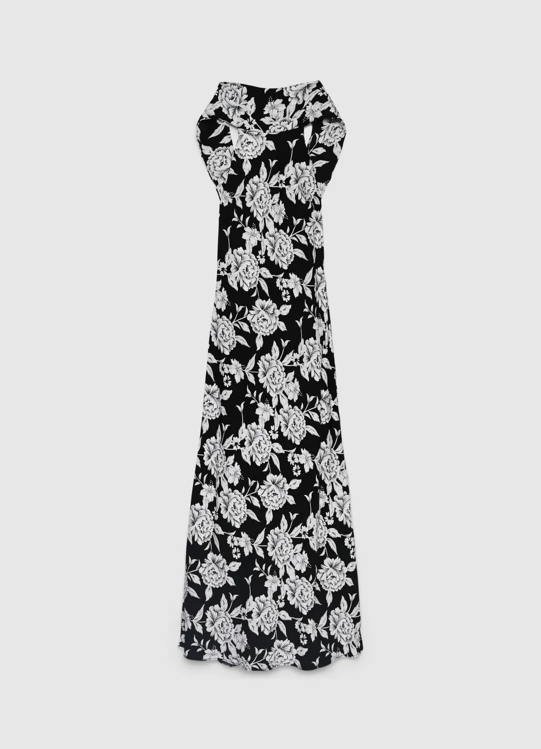 Calliope Robe Longue Fleurie Femme M Col Américain