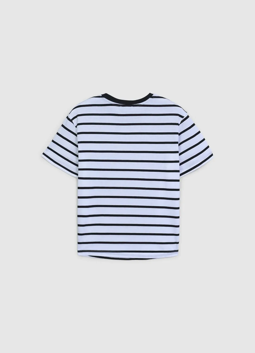 Calliope t-shirt femme rayé coton col rond