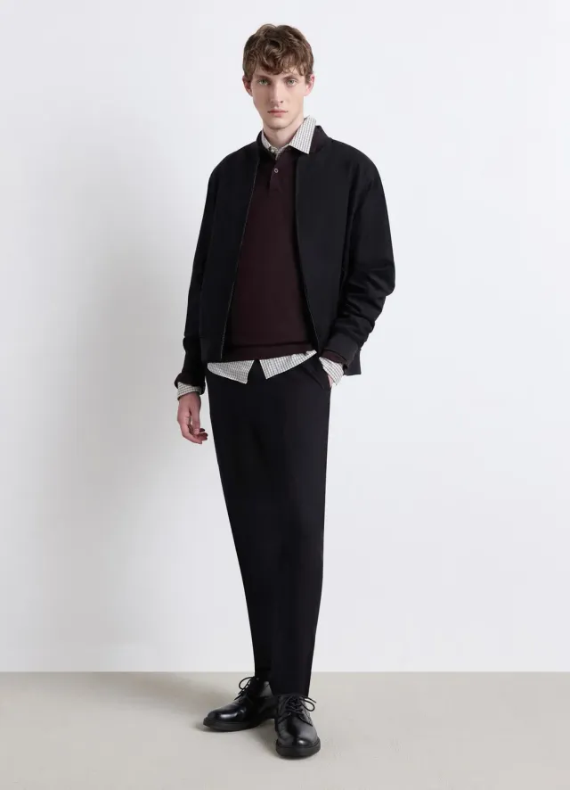 Calliope bomber femme suédine zippé poches
