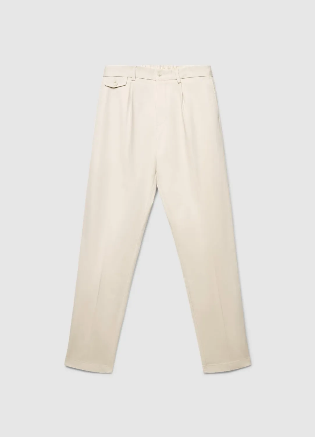 Calliope pantalon chino homme coupe droite taille elastique